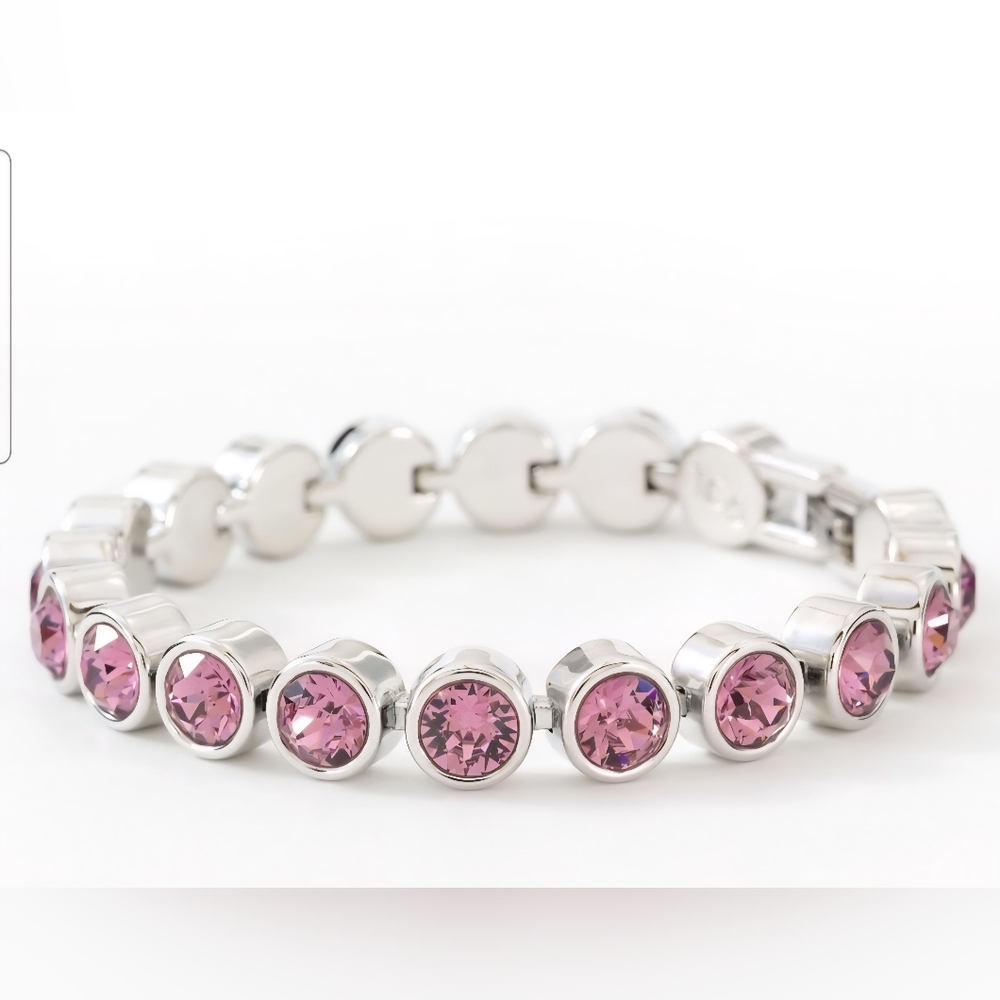 Touchstone Crystal Swarovski Ice Bracelet; Iris